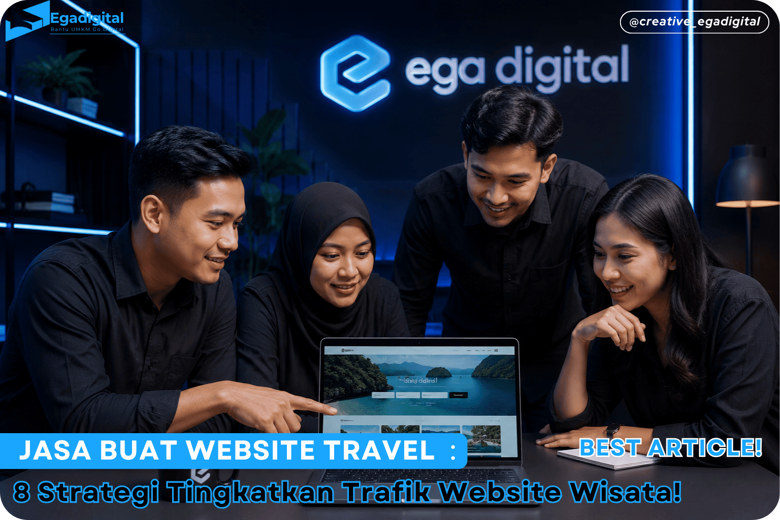 Jasa Buat Website Travel: 8 Strategi Tingkatkan Trafik Website Wisata! Best Article